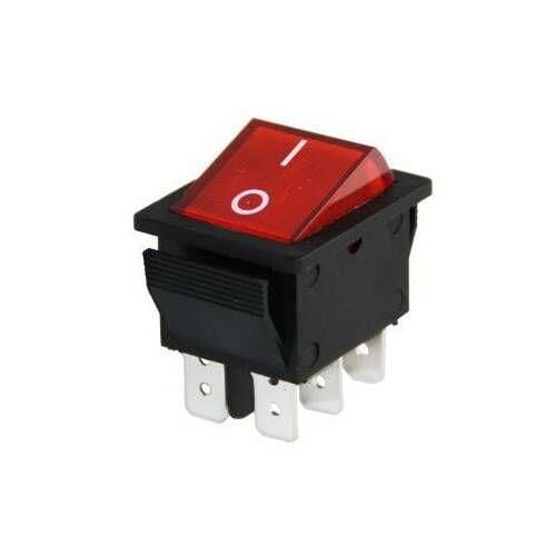 IC-104A Geniş Işıklı Anahtar 6P On-Off 6 Bacaklı