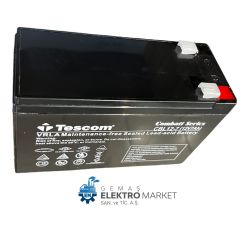 TESCOM 12V 7AH BAKIMSIZ KURU AKÜ
