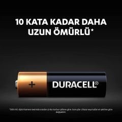 Duracell Alkalin AA Kalem Piller 4’lü paket