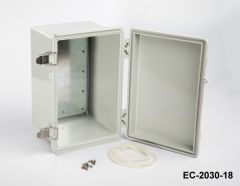 EC-2030 IP-67 Plastik Pano 200 x 300 x 130 - 187 mm
