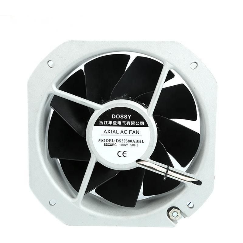 225X225X80MM 220V AC RULMANLI FAN