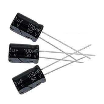 100uF 50V Kondansatör 8x12mm