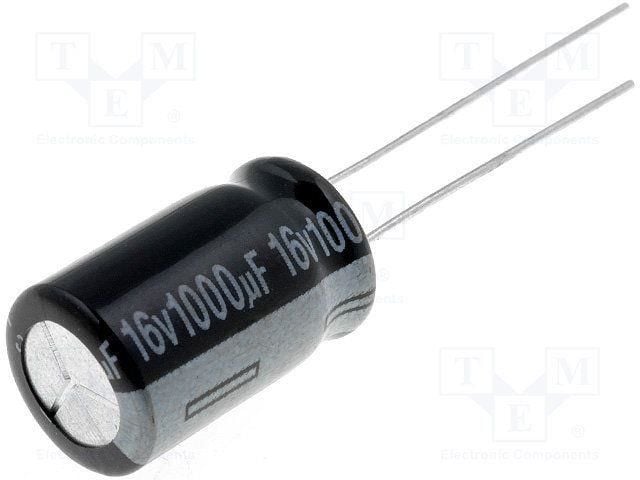 1000uF 16V Kondansatör 10x15mm