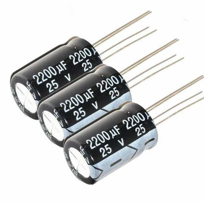 2200uF 25V Kondansatör 13x20mm