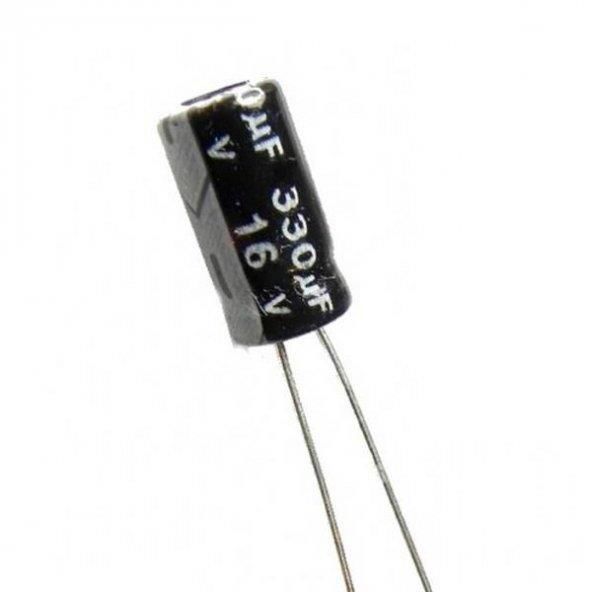 330uF 16V Kondansatör 11x5mm