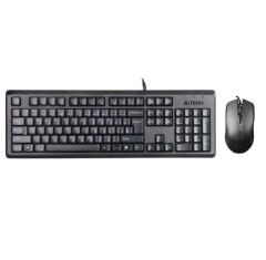 Q A4 TECH KR-9276 KEYBORD STANDART USB+OPTIK MOUSE SIYAH