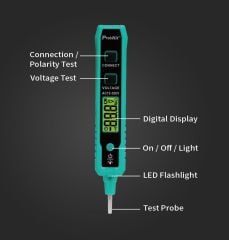 PROSKİT NT-320 VOLTAJ VE SÜREKLİLİK TEST CİHAZI