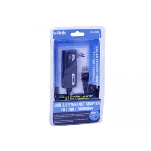 S-LINK SL-U603 USB 3.0 TO LAN 10/100/1000 GIGABIT ETHERNET