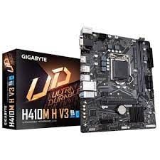 GIGABYTE  H410M-H V3  DDR4 2933MHZ 1200PIN M.2 VGA+HDMI 10.NESIL CPU DESTEKLER