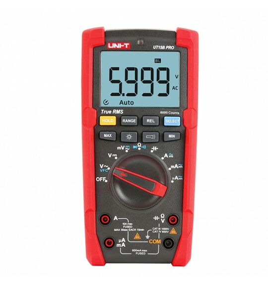 Uni-t UT15B PRO 1000V True RMS Dijital Multimetre