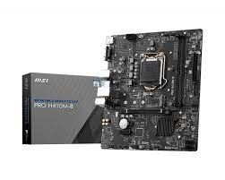 MSI PRO H410M-B DDR4 2933MHZ 1200PIN SATA/6 M.2 USB3.2  VGA+HDMI 10.NESIL CPU DESTEKLER