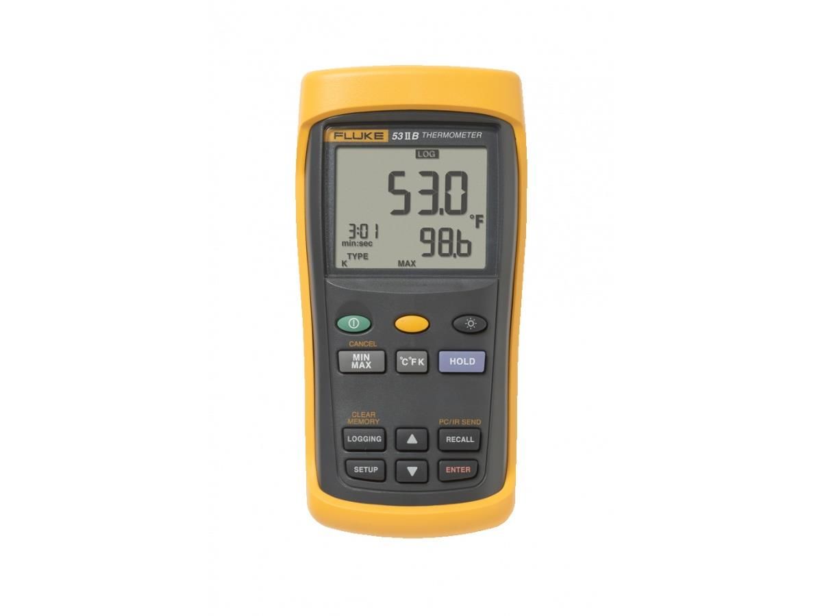 Fluke 53 II - Tek & Çift Girişli Dijital Termometreler