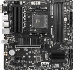 MSI B550M PRO-VDH WIFI B550 DDR4 Vga GLan mATX HDMI DVI M.2 USB3.2 WIFI AM4 AMD Anakart