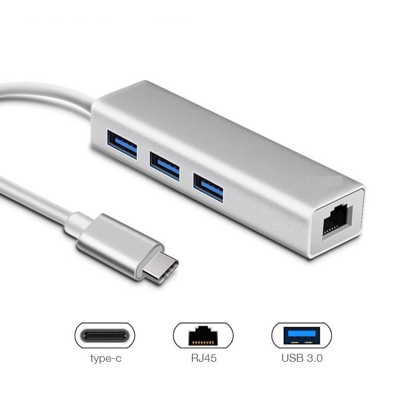 CODEGEN CDG-CNV41 USB 3.0 - 3Port USB 3.0 RJ45 Ethernet Çoklayıcı Hub