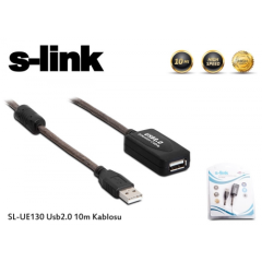 S-LINK SL-UE130 10 Mt USB 2.0 USB Uzatma Kablosu