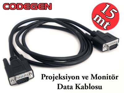 CODEGEN CPA15 15 Mt Monitör Kablosu VGA 15E/15E