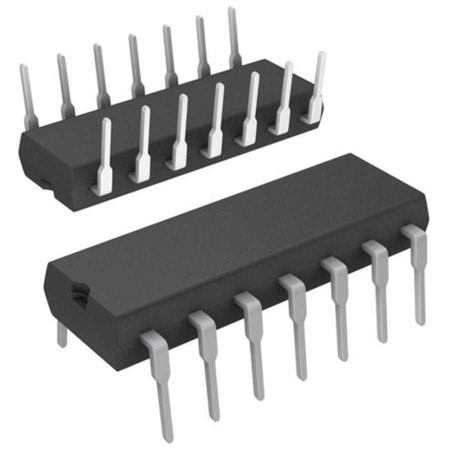 SN74LS06 Açık Kollektör Yüksek Gerilim Çıkışlı Hex İnverter